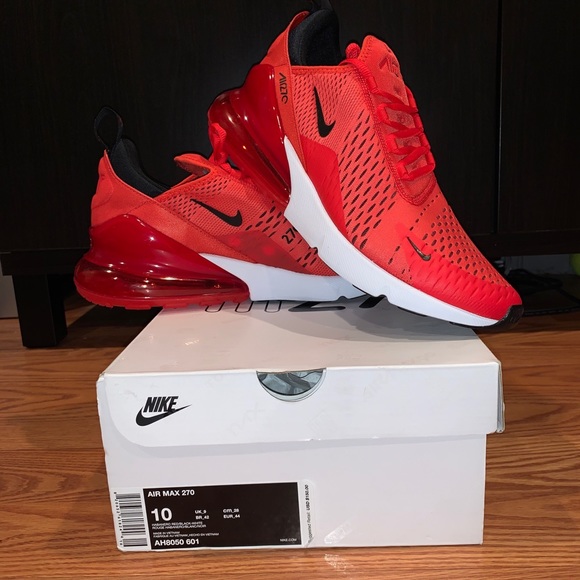Nike Other - Air max 270 size 10 habanero red